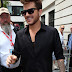 2015-06-12 PAPS: Adam Lambert Arriving/Leaving BBC2 Radio-London, UK