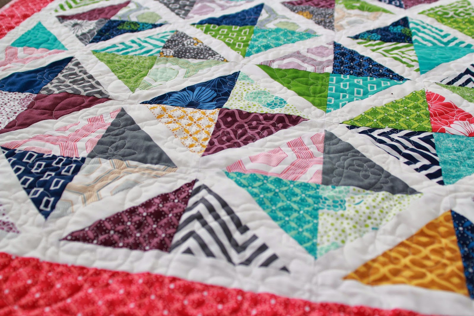 Girls in the Garden Lattice Quilt with Simply Style Fabric