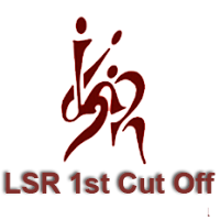 LSR First Cut Off List 2015 Category Wise