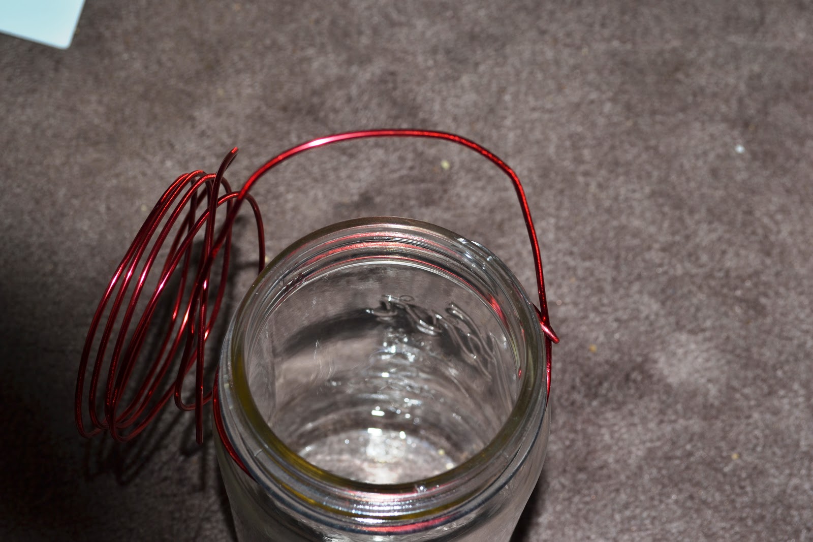 TIP GARDEN Making a Wire Handle on a Mason Jar