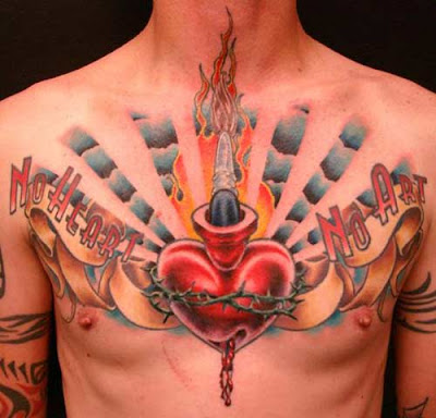 chest tattoo, tattoo, tattoos