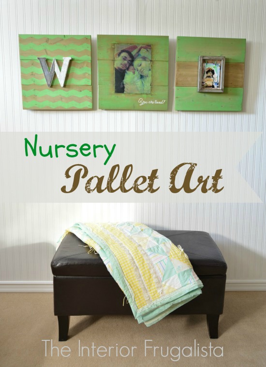 How To Make Nursery Pallet Wall Art Three Different Ways The Interior