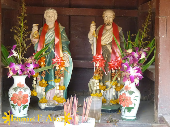 Saint Peter and Saint Paul in the Portuguese Village of Ayutthaya Historical Park