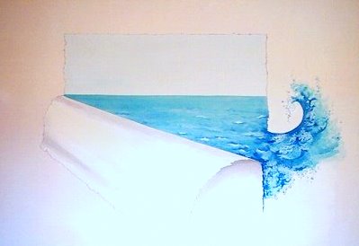 La pittora: murales (inganni dipinti su muro) Dipinti su muro
