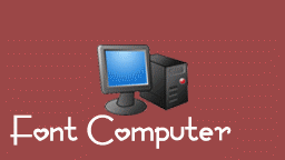  Font Computer
