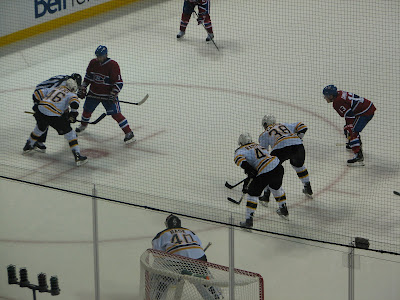 Habs and Bruins face off in a pre-season game at the Bell Centre