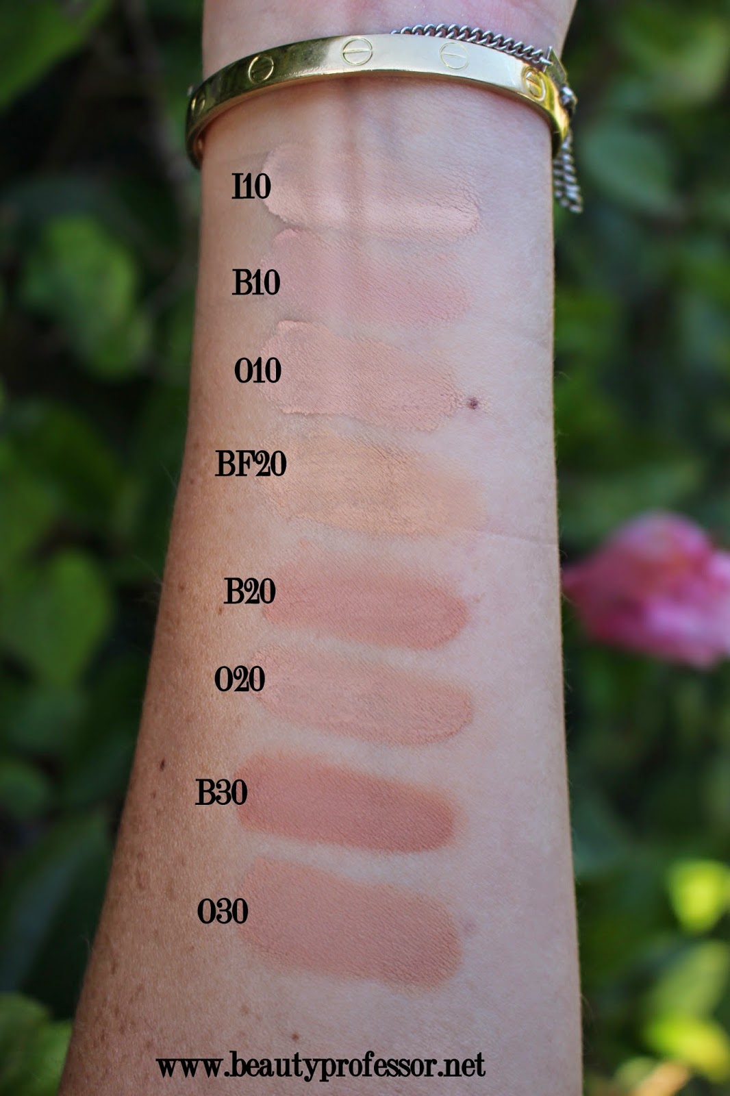 Cle De Peau Concealer Color Chart