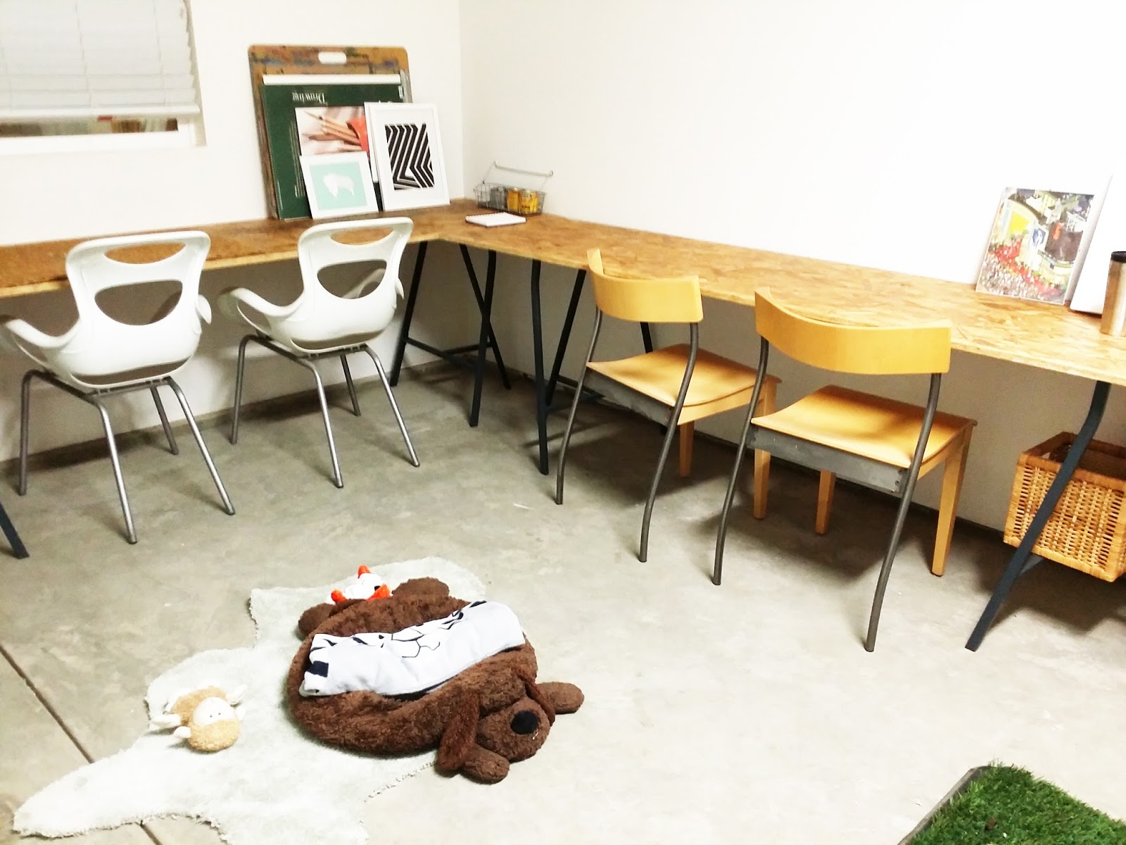 Garage Office Craft Space Ikea Hack Toolsandrags