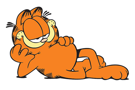 Garfield emoticon