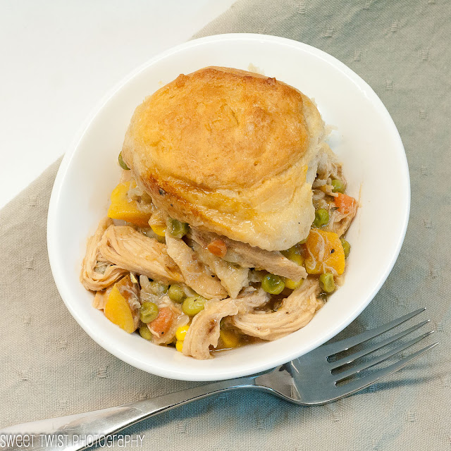 Sweet Twist of Blogging Turkey/Chicken Pot Pie