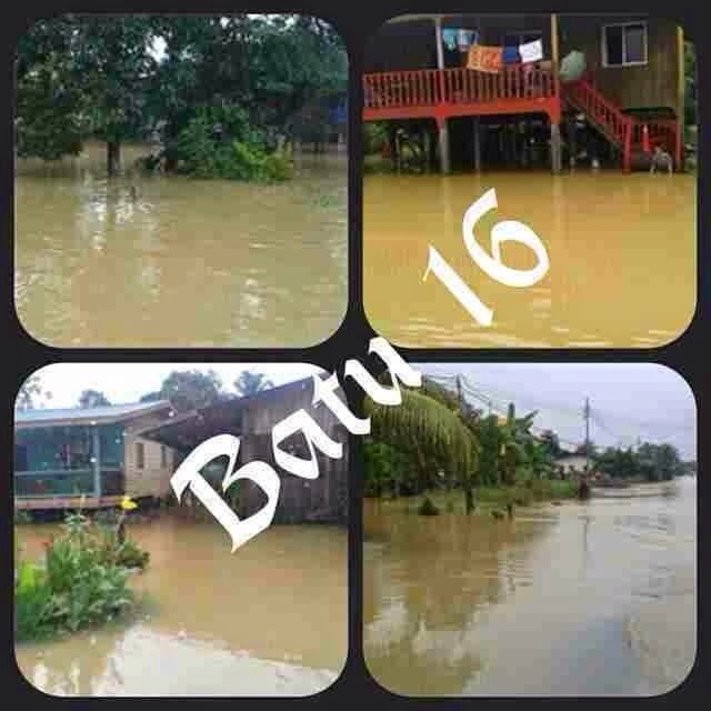 berikut gambar gambar banjir sekitar bdc sim sim batu 11 batu 12 batu