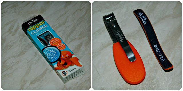 Nipper Clipper Stylfile baby nail clippers and file