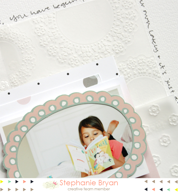 Stephanie Makes Glitz Design Embossing Vellum