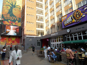 "The Groove" in Braamfontein.The hippest students locality in Johannesburg.
