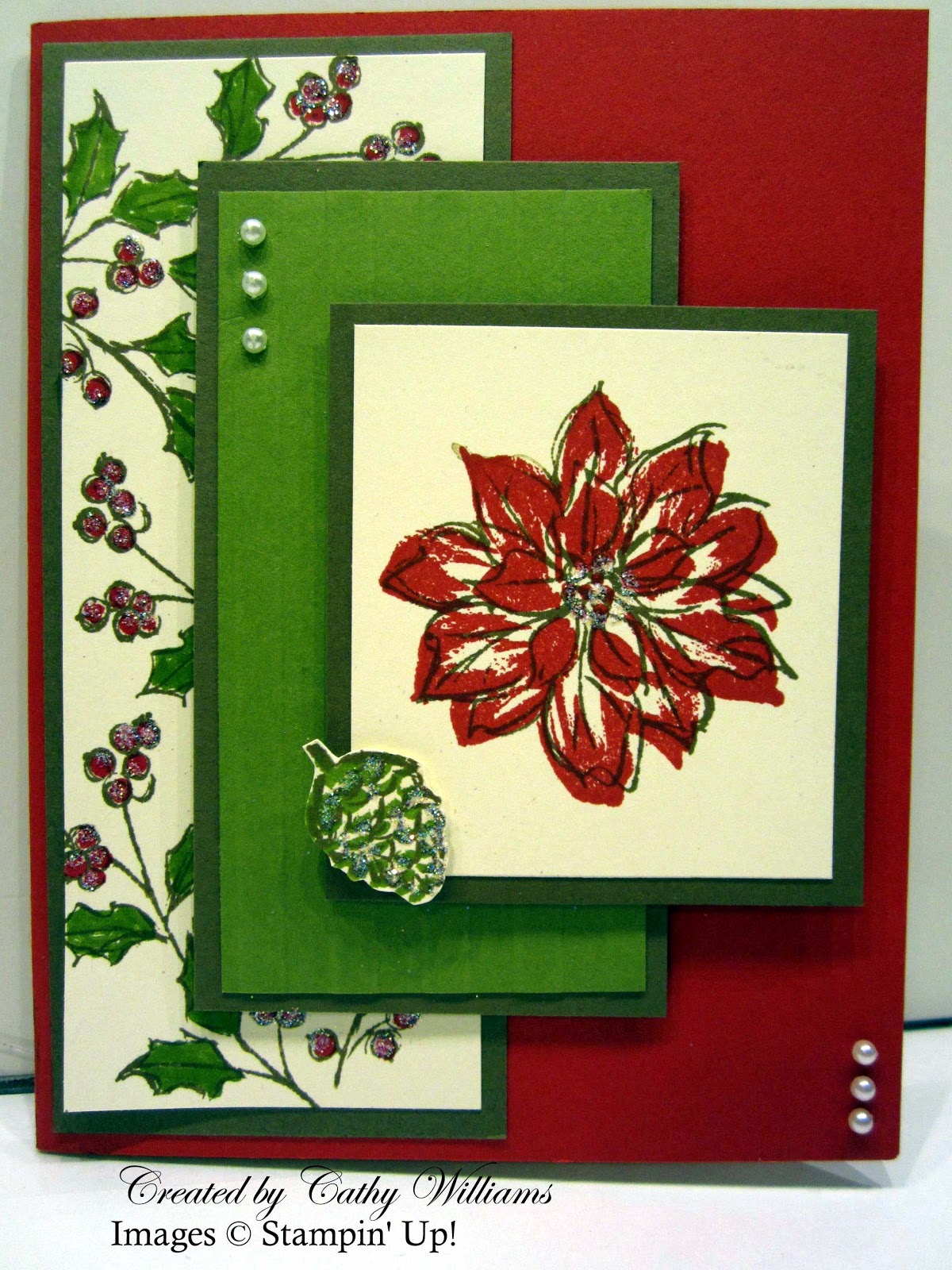 Inking It Up With Cathy Watercolor Winter Stamp Set...