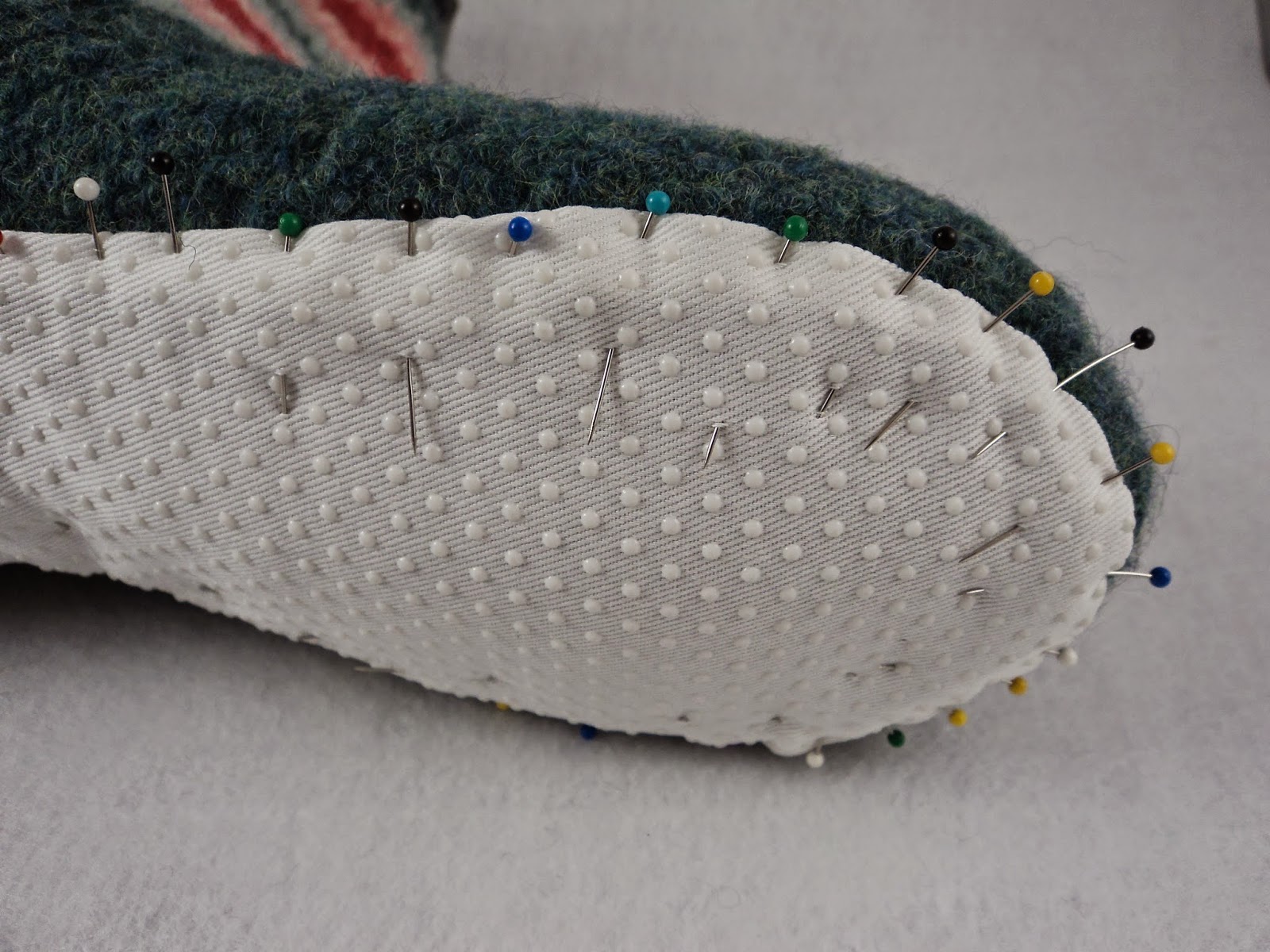 moniqueraedesigns How to Add a Non Skid Sole to Your Slippers