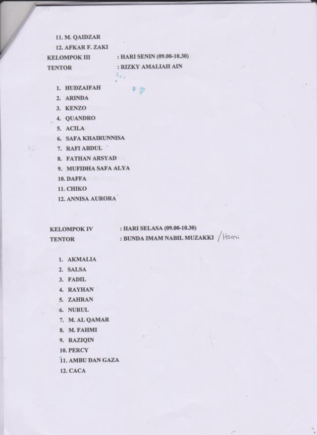 Contoh Surat Pembentukan Komite Sekolah Sekolah Islam