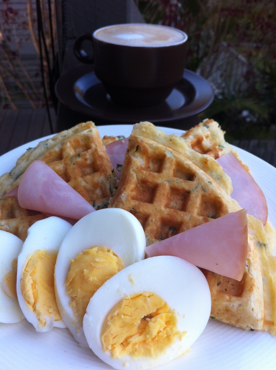 Mums in the Kitchen Savoury Waffles