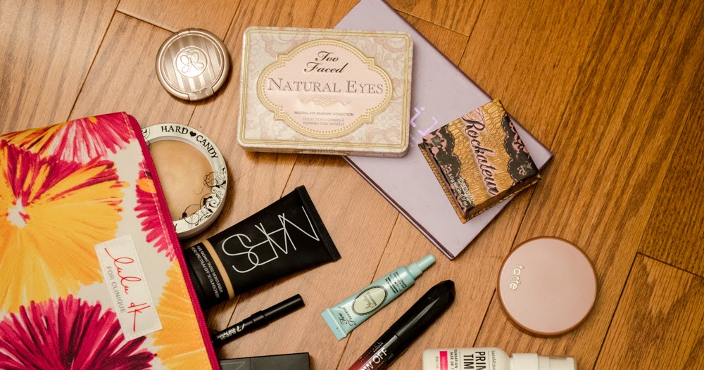 asianhomie101 Addicted to Makeup Travel Makeup Bag to Canada Summer 2015 Edition