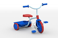 triciclo. juguetes para el desarrollo psicomotriz niños 3 a 4 años