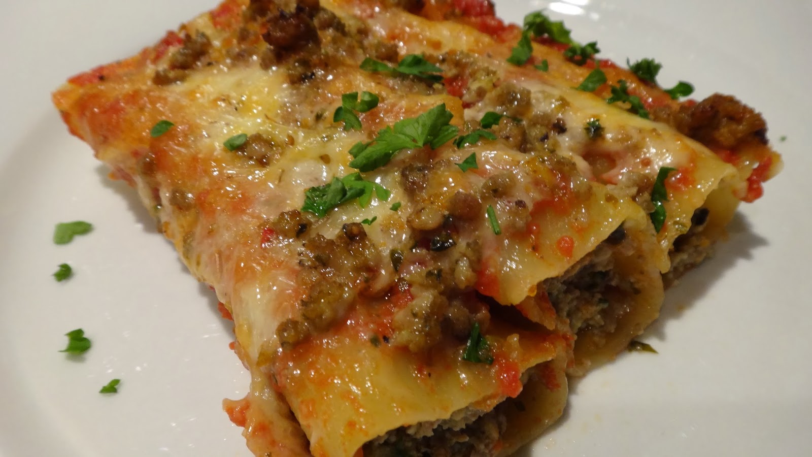 Beef & Ricotta Cannelloni