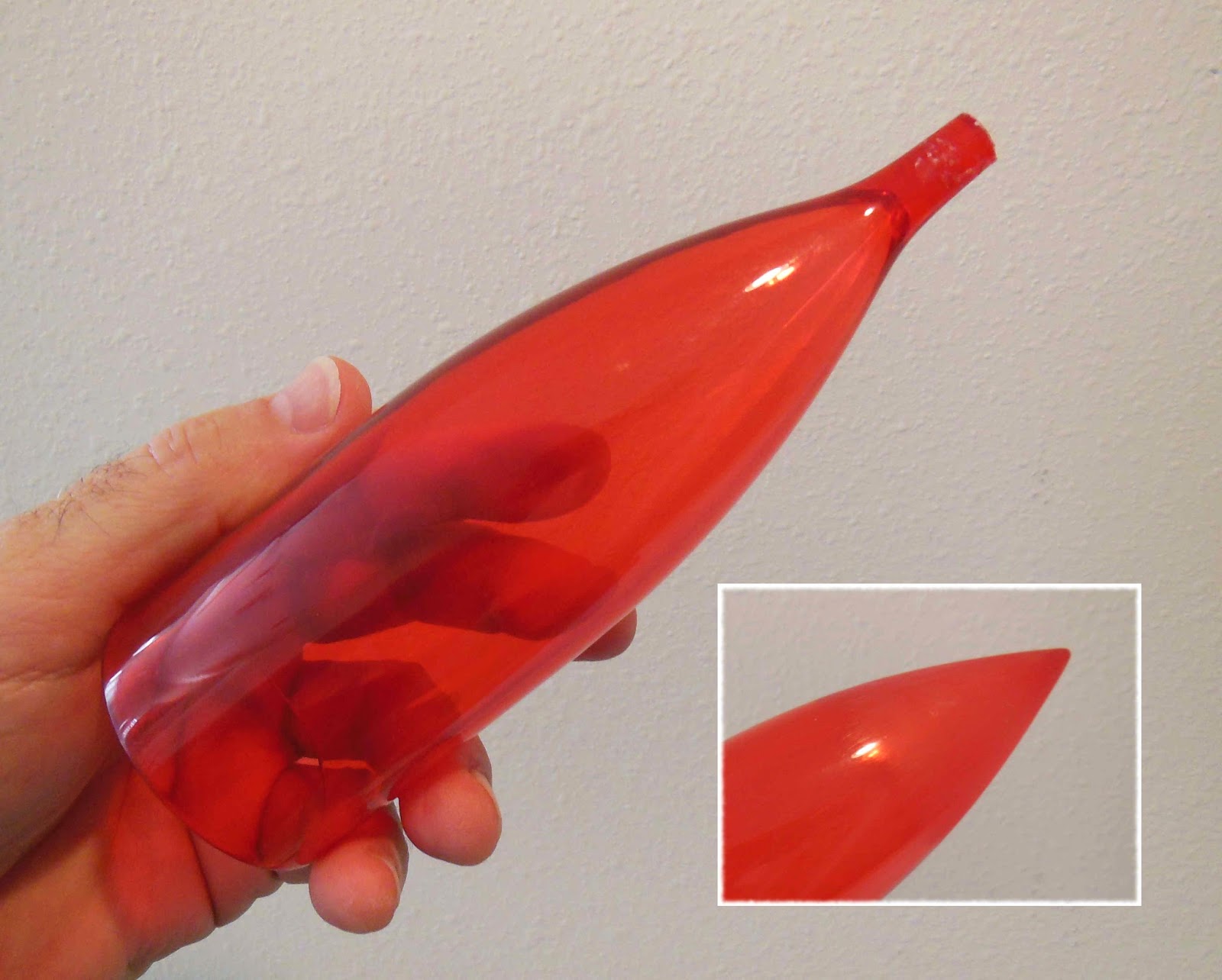 Model Rocket Building Estes Teros Upscale, Making The Nose Cone, Part 1