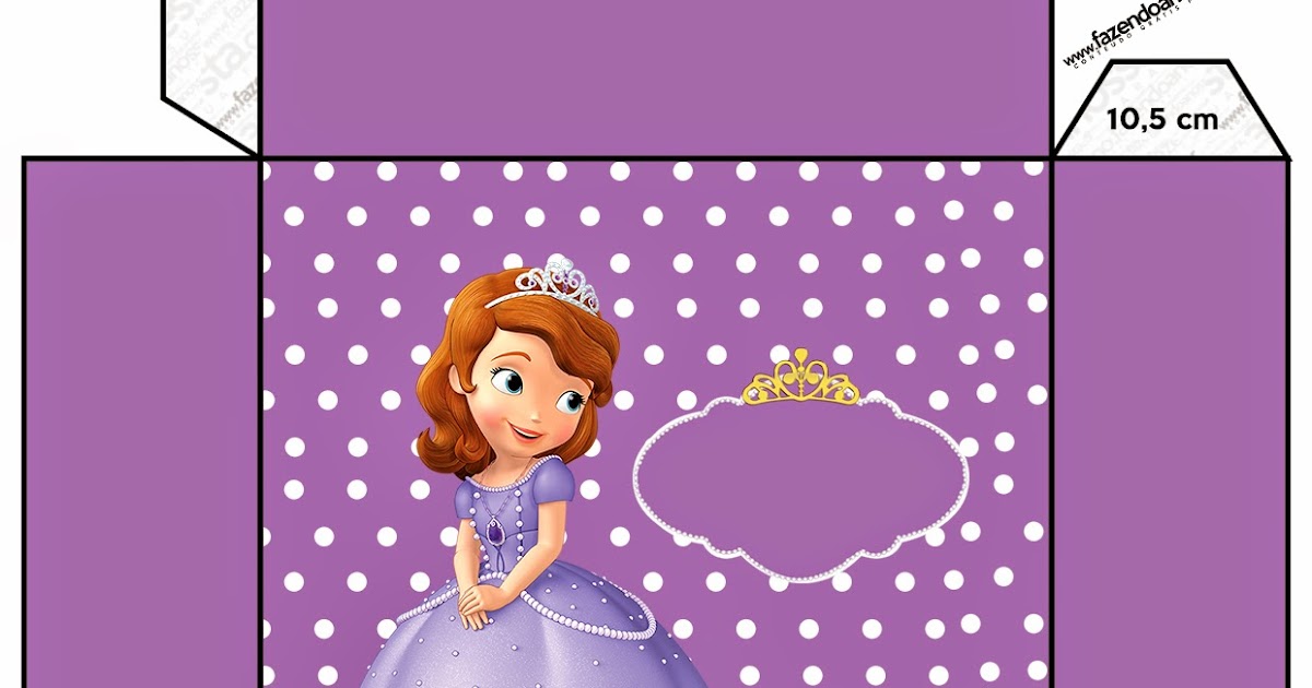 Sofia the First: Free Printable Boxes. | Is it for PARTIES ...