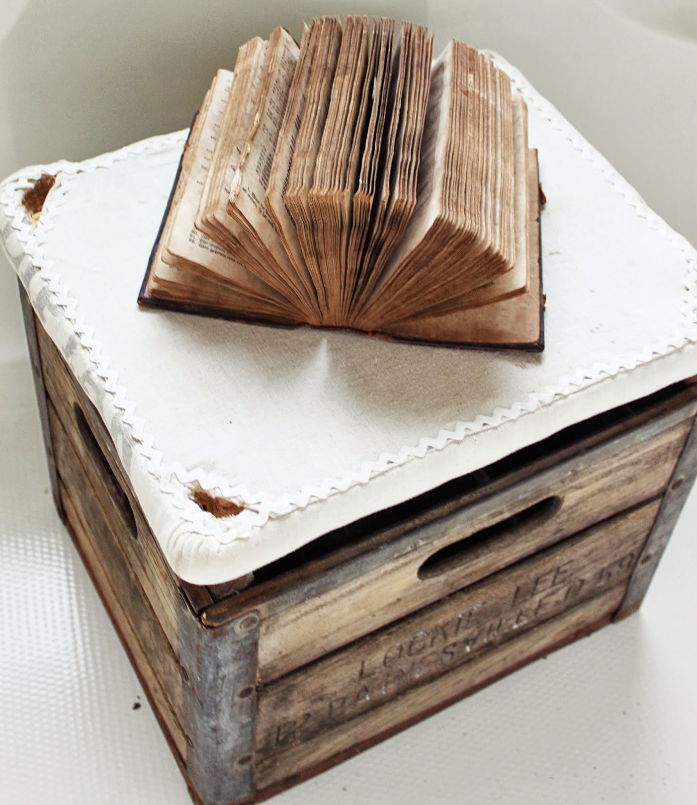 Namely Original Milk Crate Ottoman