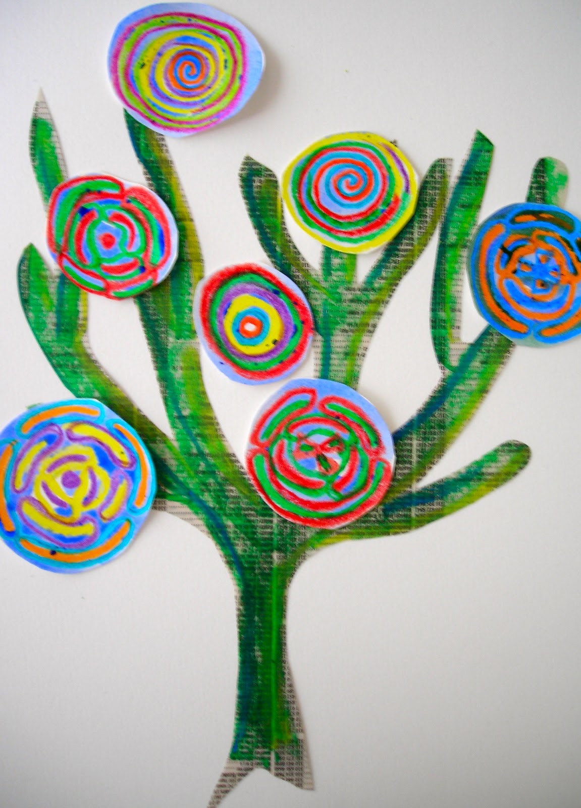 Fine Lines Tints, Shades and "Lollipop Trees"