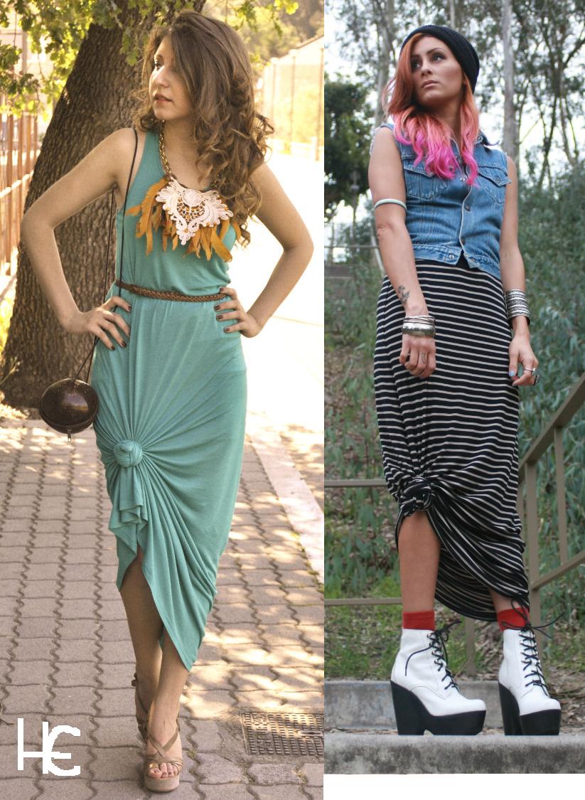 Tying a Knot In a Long Maxi Dress... Latest Fashion Trends