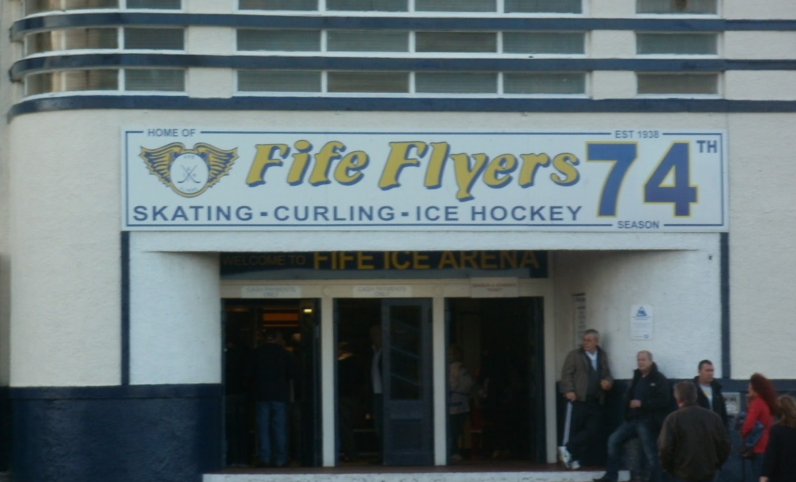 Caledonia Dreaming or Ian38018 Football Travels Fife Flyers Fife Ice