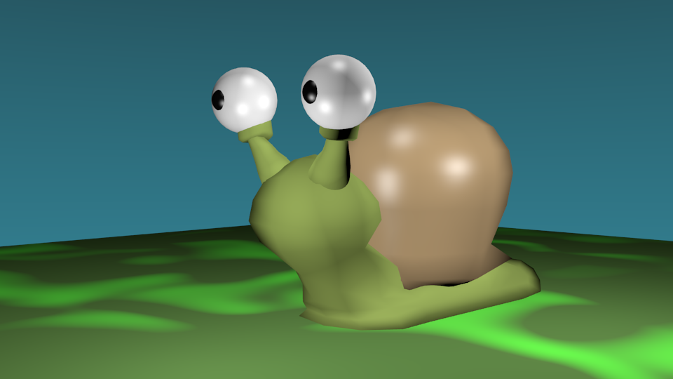 Eric's 3D Adventures Moving along, at a snails pace...
