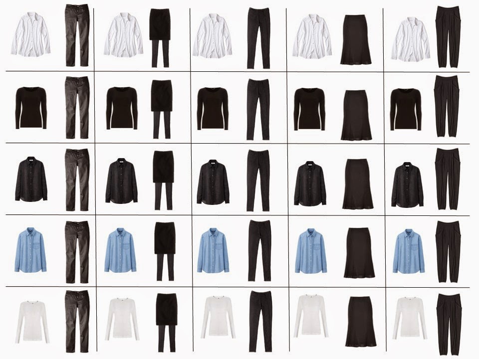 The French 5 Piece Wardrobe, The French 10 Piece Wardrobe, Project 333