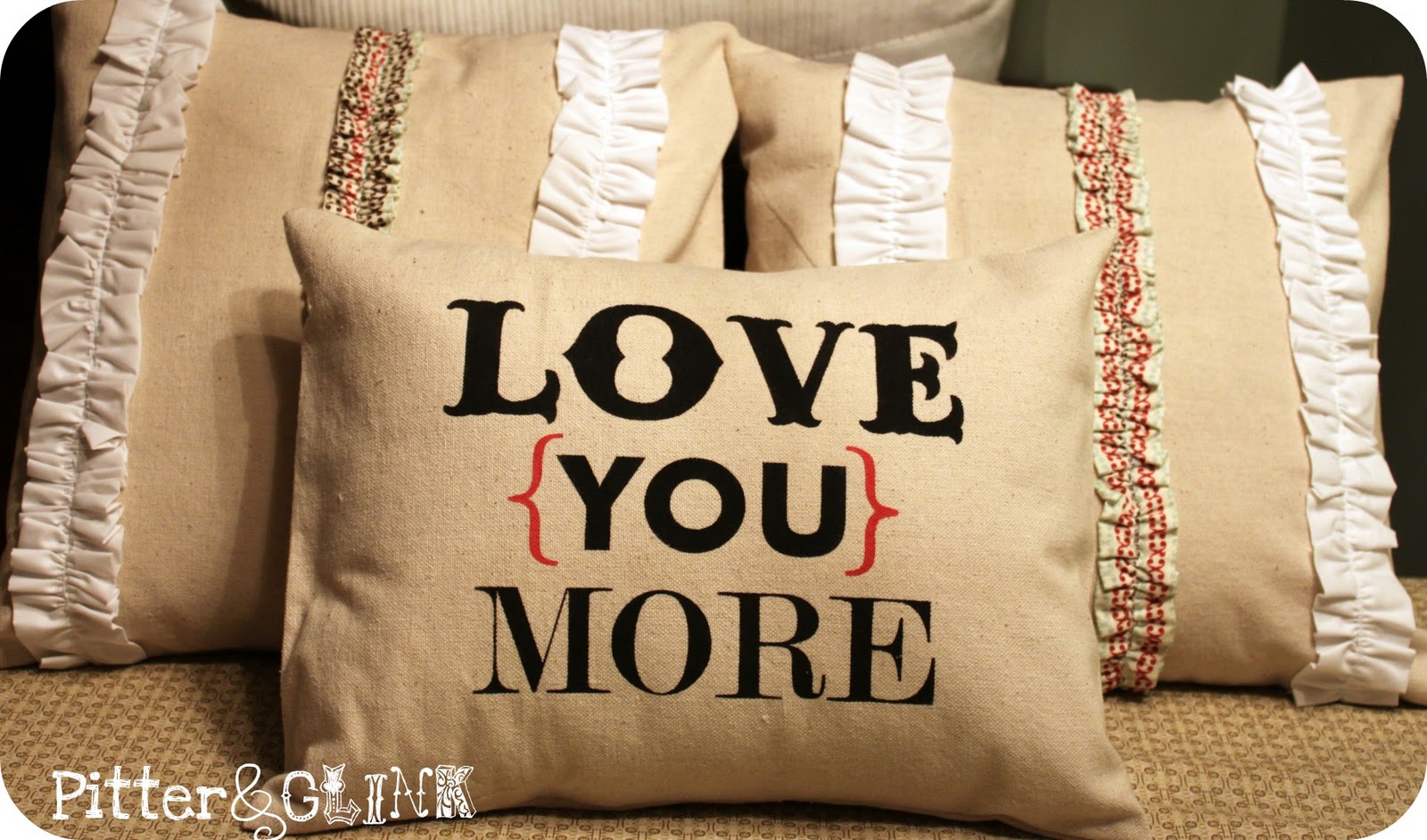 michelle paige blogs Valentine Pillow Love