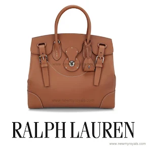 Crown Princess Mary of Denmark Style RALPH LAUREN Satchel Bag