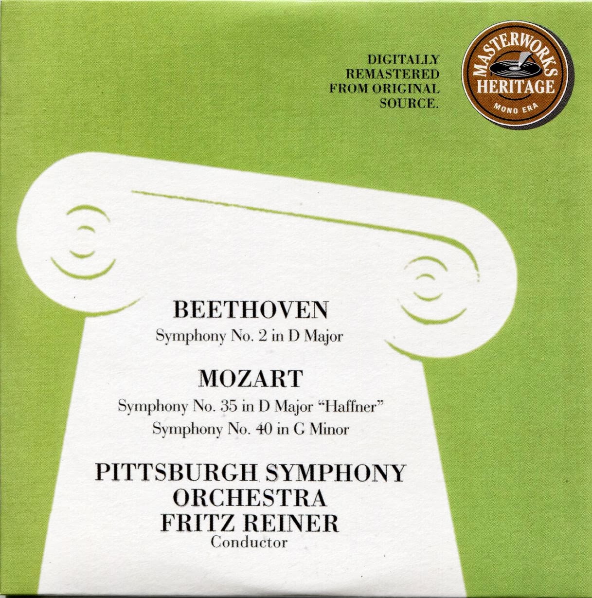 Jackets Of Classical Music Box Sets Masterworks Heritage