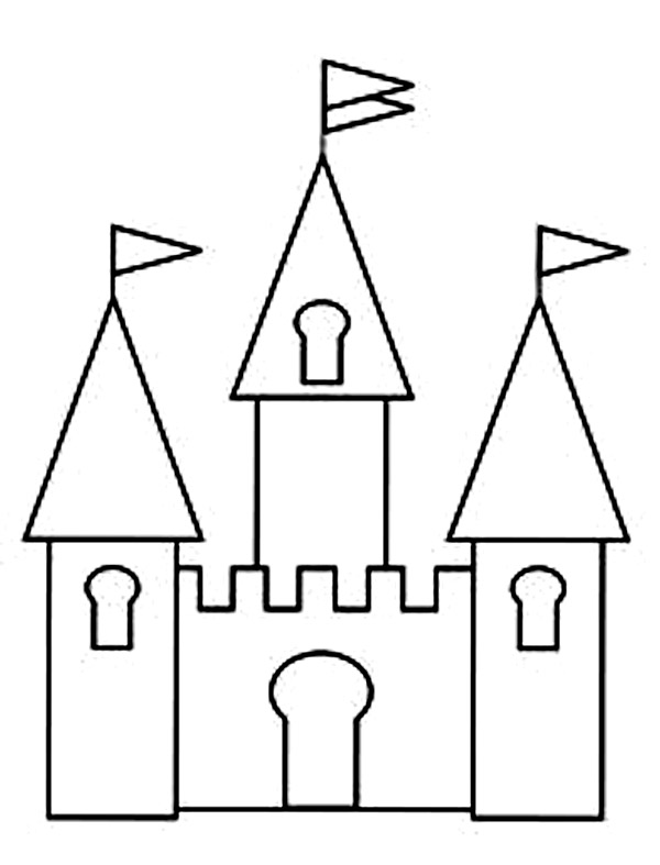 Coloring Pages Castle : title=