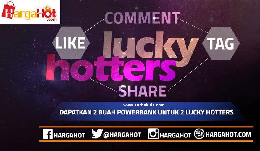 Kontes Lucky Hotters Berhadiah 2 Power Bank Gratis Kontes Lucky Hotters Berhadiah 2 Power Bank Gratis