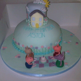 Peppa pig Cake