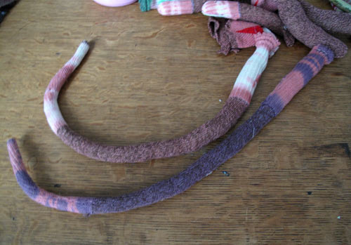 tie dye sock monkey vintage socks