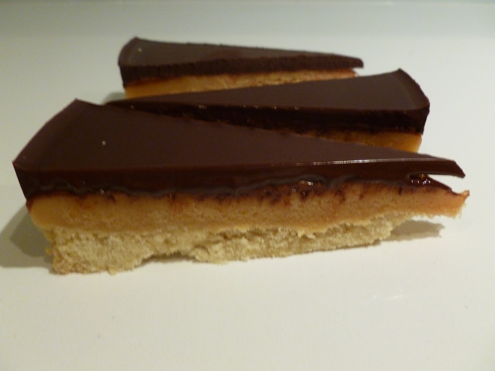 Millionaire shortbread - Tarta de galleta de mantequilla,caramelo y chocolate en la Comunidad de