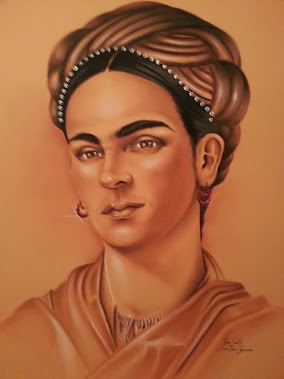 Frida Kahlo By Luis Mario Figueroa "Sold"