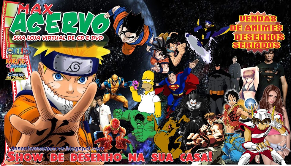 LOJA VIRTUAL DE ANIME E CARTOONS