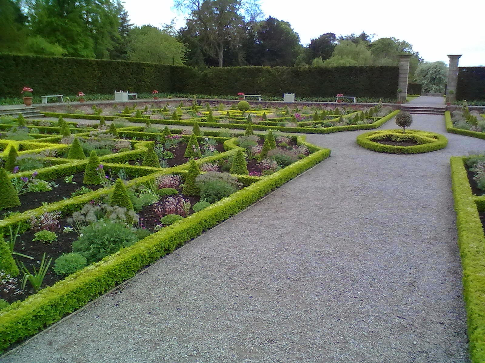 Rachel the Gardener Hanbury Hall nice ice house!