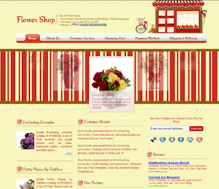 Flower+Shop TEMPLATE BLOGGER UNTUK TOKO ONLINE DOWNLOAD GRATIS