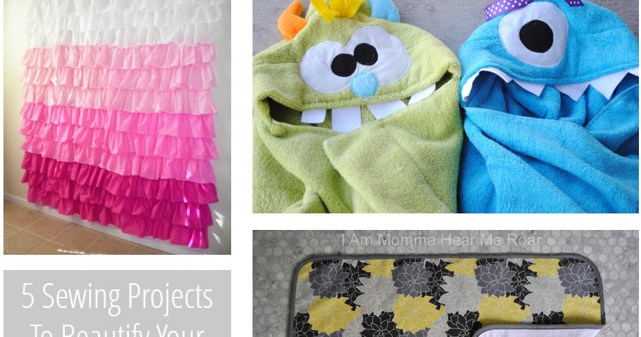 Make It Handmade: 5 Sewing Projects to Beautify Your Bath