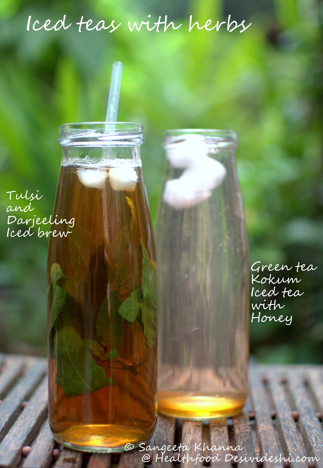 home made 'real' iced teas basic recipe of Iced tea staying away
