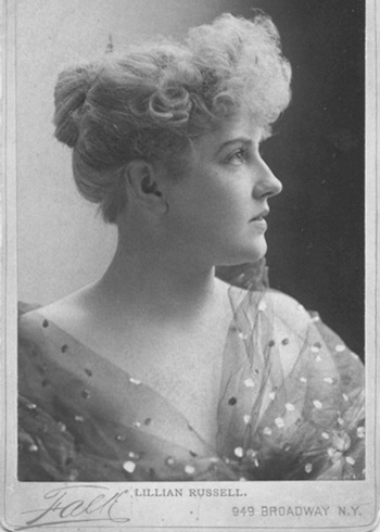 Old Portraits Of Lillian Russell Vintage Everyday