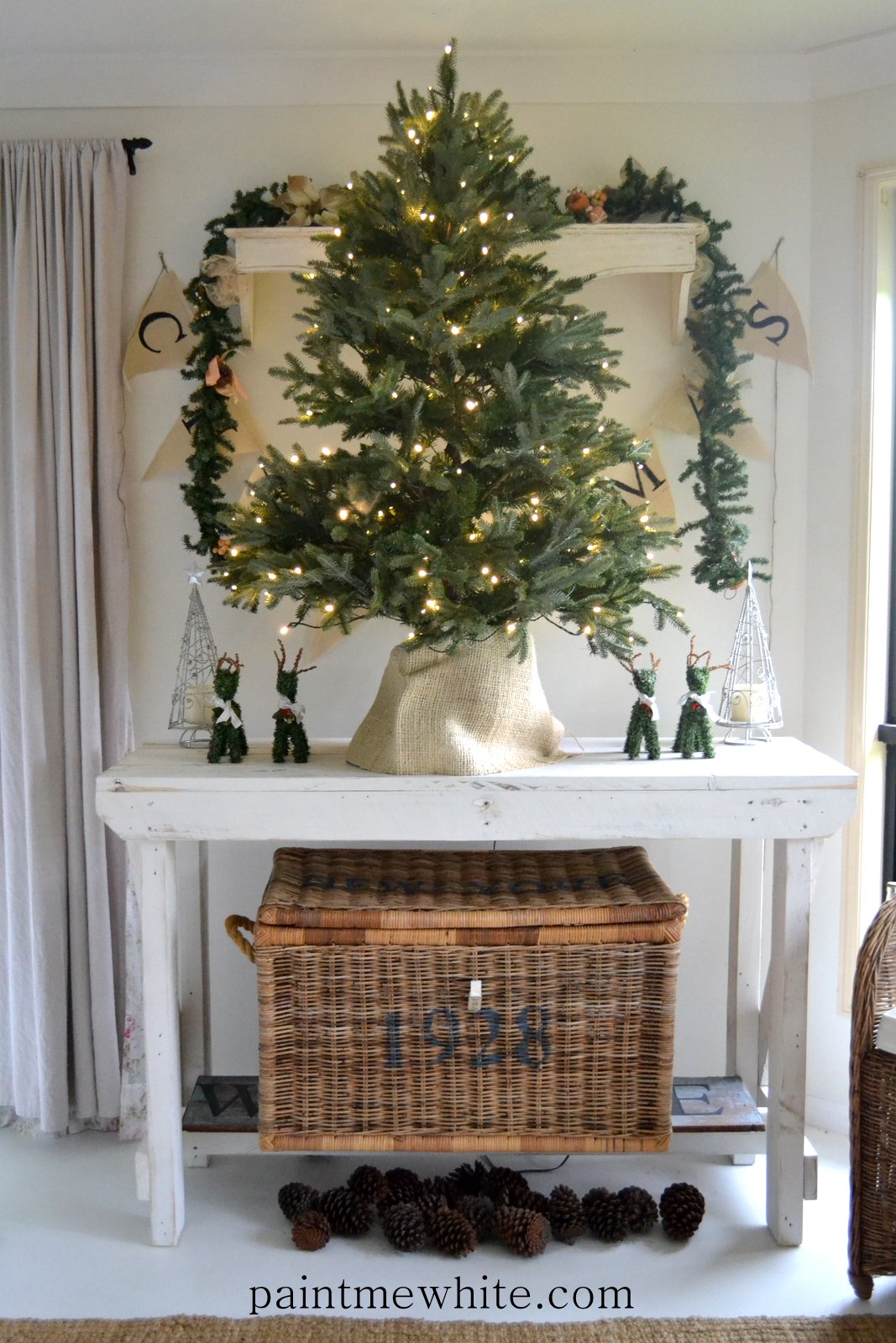 Christmas Tree Love Balsam Hill Paint Me White