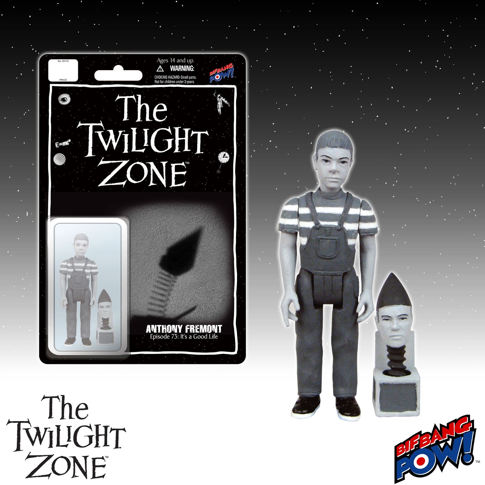 The Twilight Zone Black and White Figures Are InStock from Another Dimension